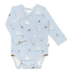 Gugguu Baby Print Wrap Bodysuit