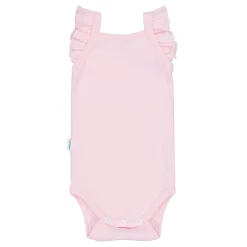 Gugguu Baby Rib Ruffle Body