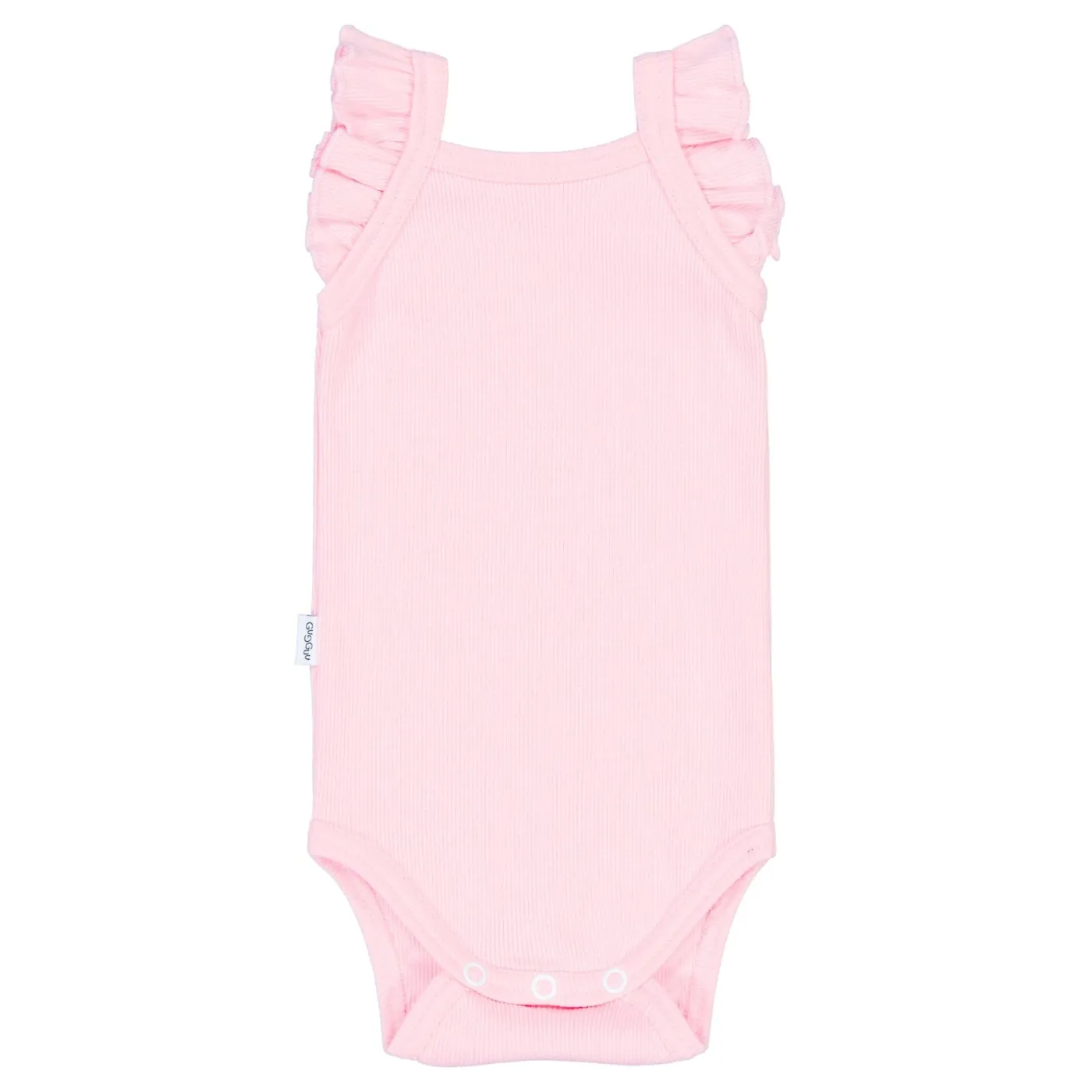 Gugguu Baby Rib Ruffle Body