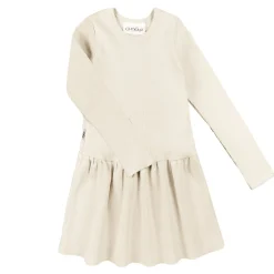 Gugguu Classic Rib Long Sleeve Dress