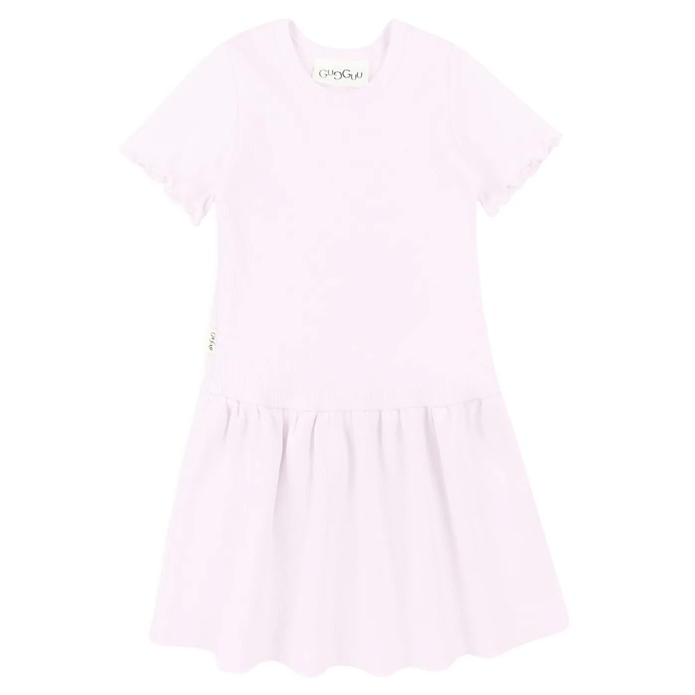 Gugguu Classic Rib Short Sleeve Dress