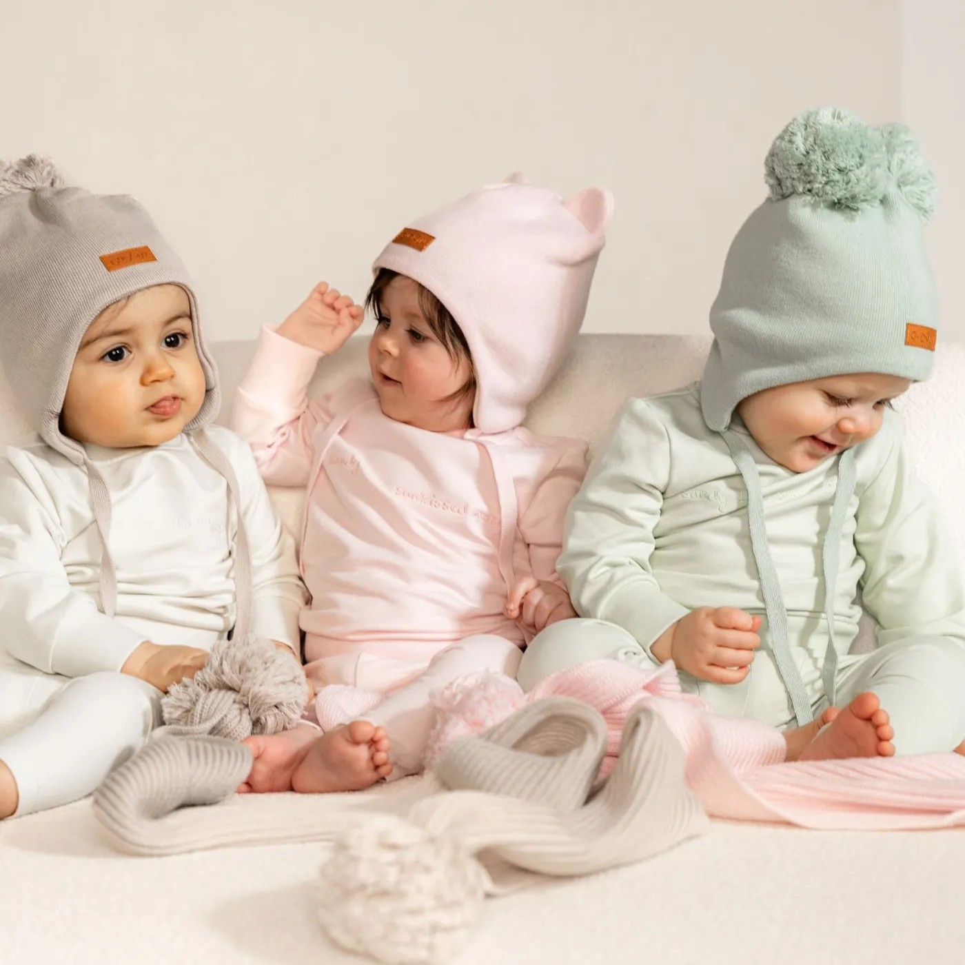 Gugguu Cotton Double Tuft Baby Beanie