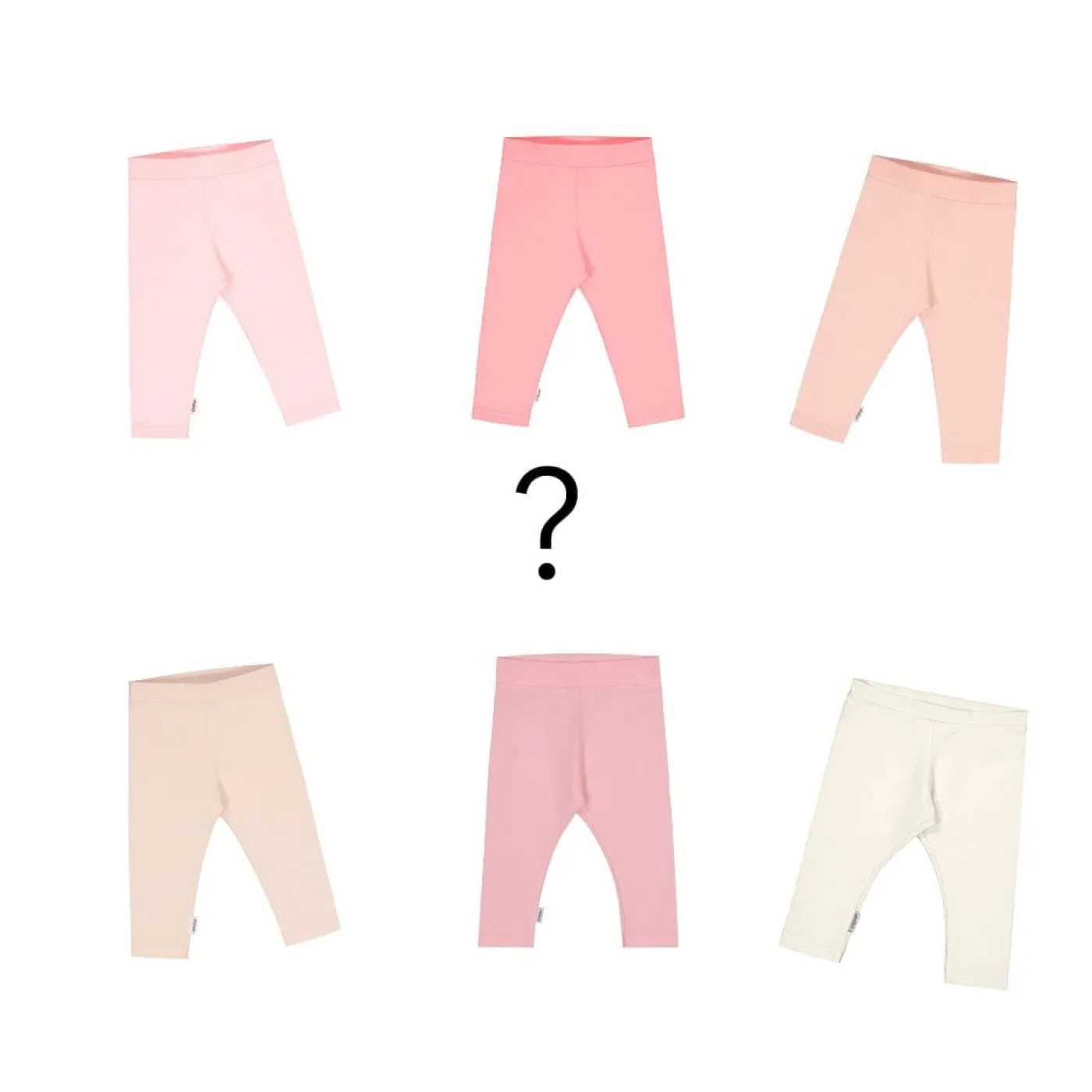 Gugguu OUTLET BABY LEGGINGS (Pinkki/Vaalenpunainen/Roosa/Persikka/Beige)
