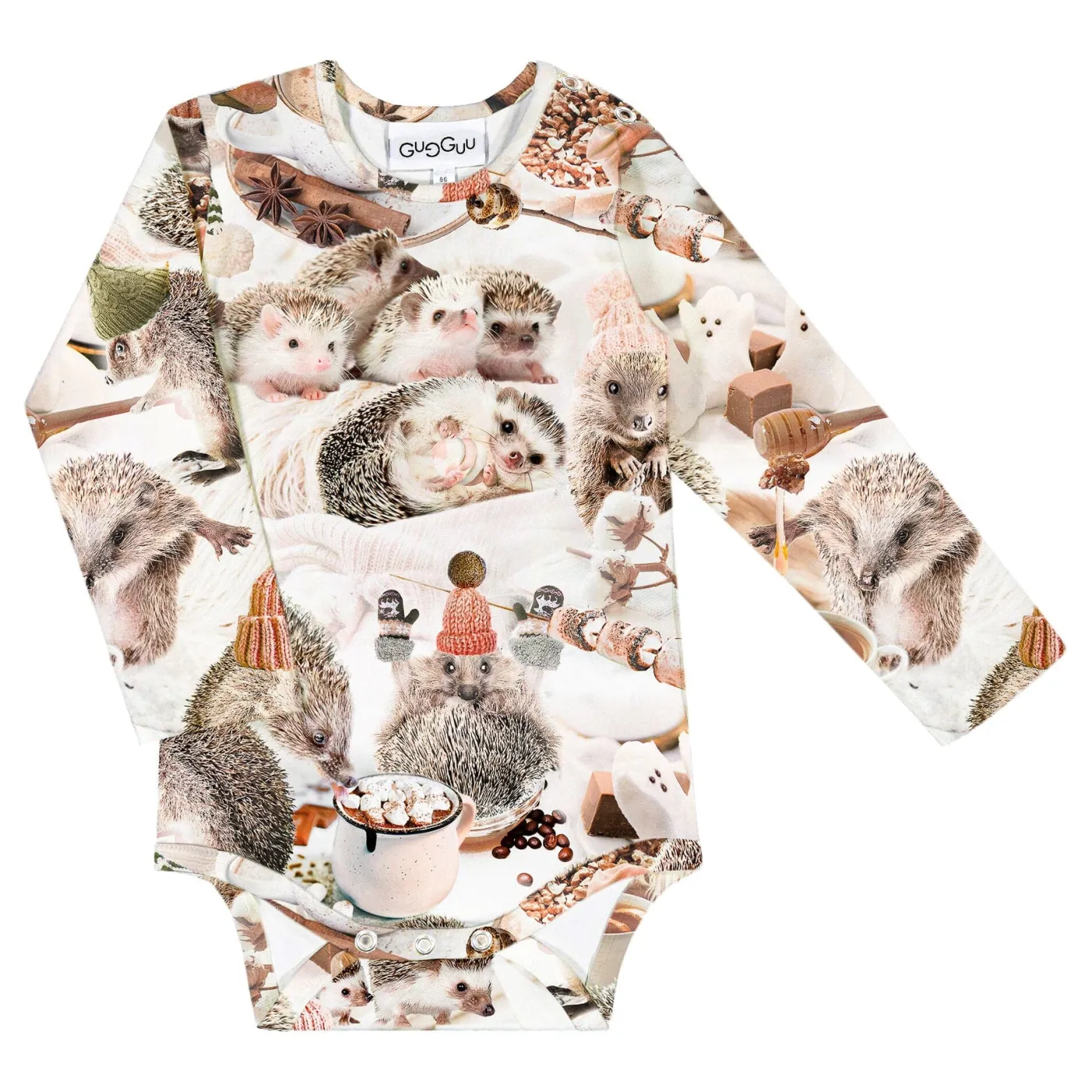 Gugguu Outlet Baby Print Bodysuit
