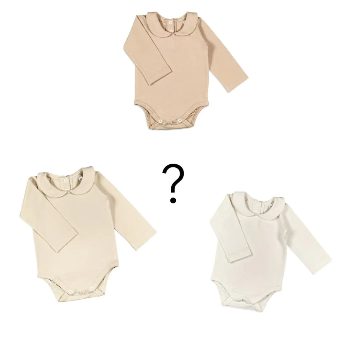 Gugguu OUTLET MINI COLLAR BODY (Beige/Valkonen)