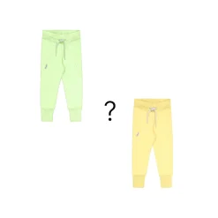 Gugguu Outlet Slim Baggy Sweatpants (Vihertävä/ Kellertävä)