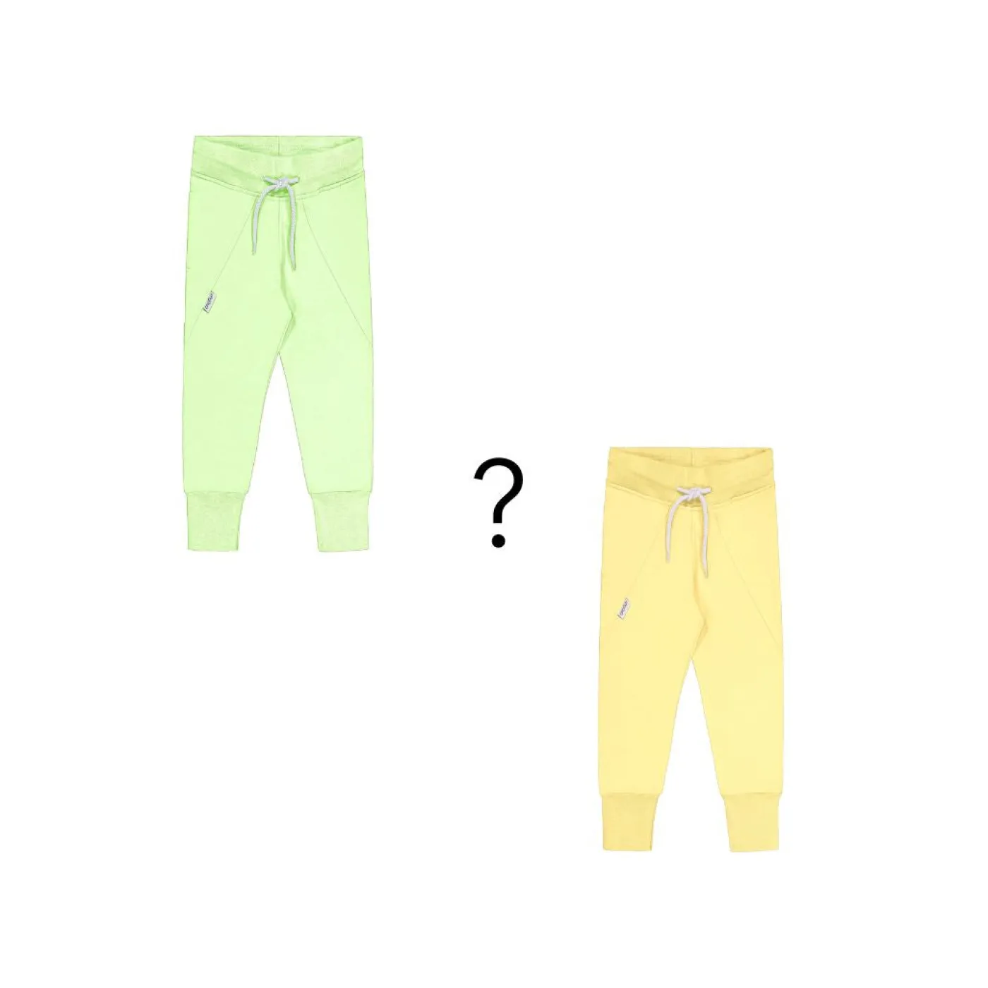 Gugguu Outlet Slim Baggy Sweatpants (Vihertävä/ Kellertävä)