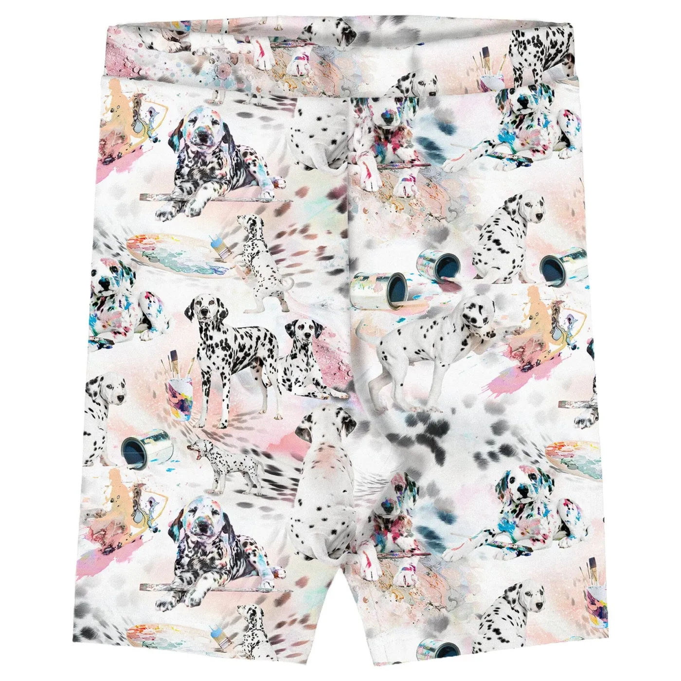 Gugguu Print Biker Shorts