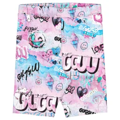 Gugguu Print Biker Shorts