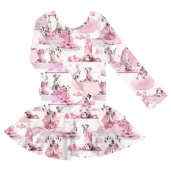Gugguu Print Frilla Dress