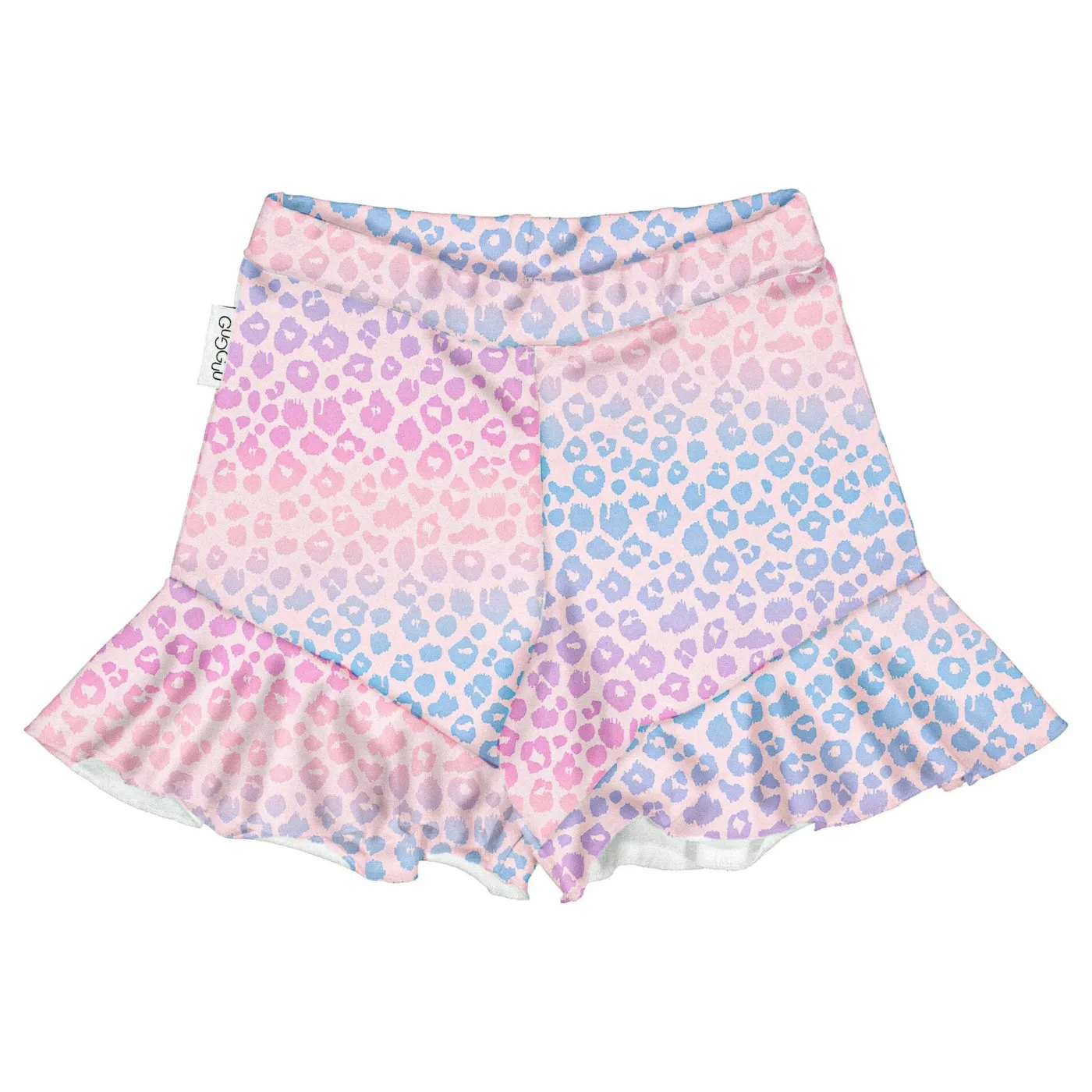 Gugguu Print Frilla Shorts