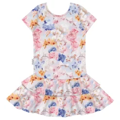 Gugguu Print Frilla T-Shirt Dress