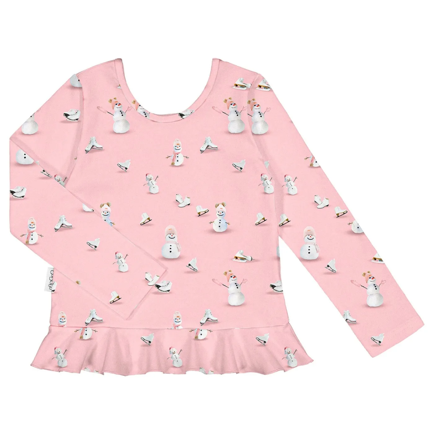 Gugguu Print Pyjama Frilla Top
