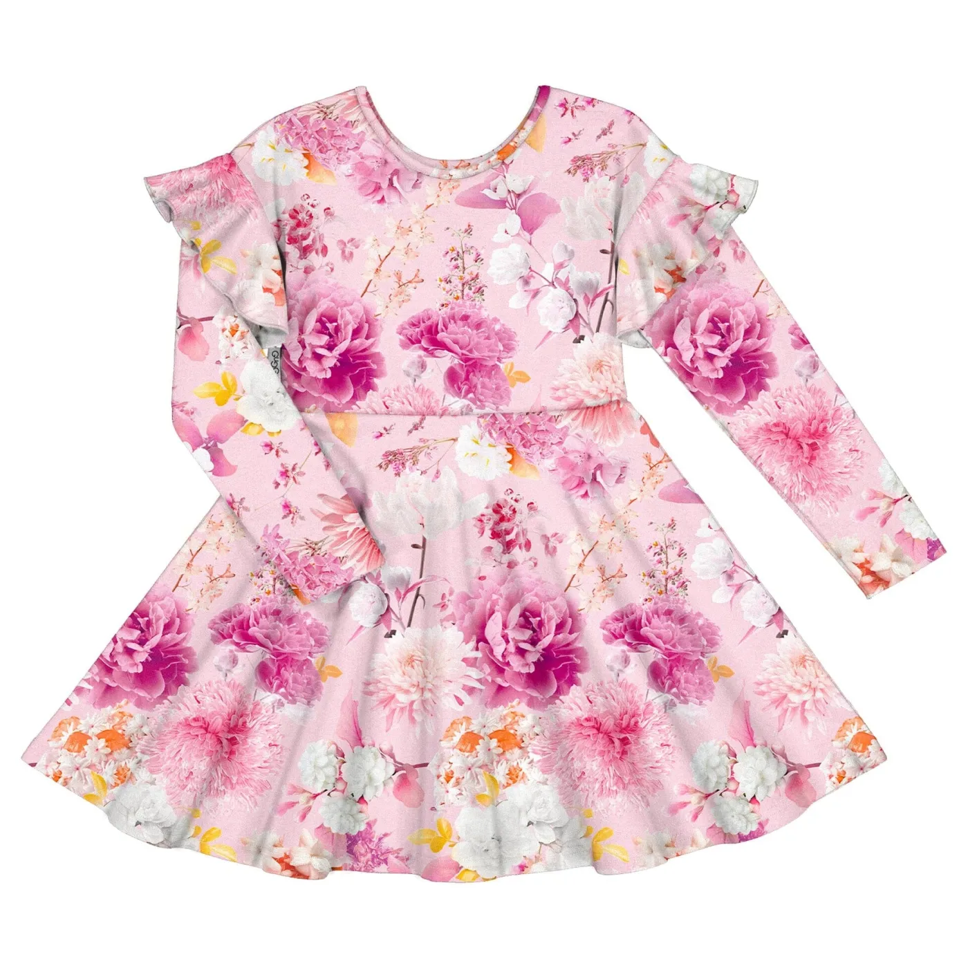 Gugguu Print Smoc Dress