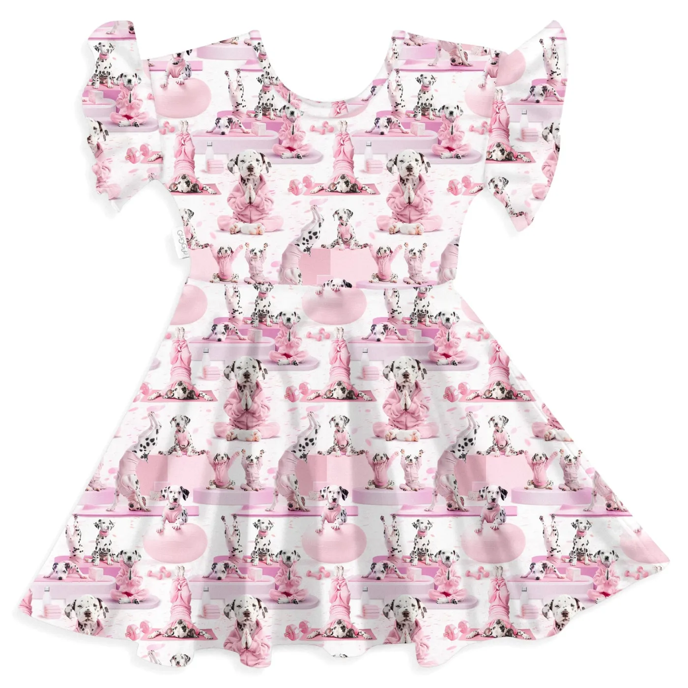Gugguu Print Smoc T-Shirt Dress