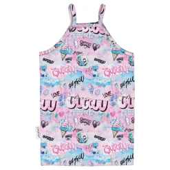 Gugguu Print Spaghetti Top